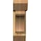 Ekena Millwork Legacy Slat Rough Sawn Bracket w/ Offset Brace, Western Red Cedar, 6"W x 18"D x 18"H BKT0604X18X18LEC06RWR - alternate 2